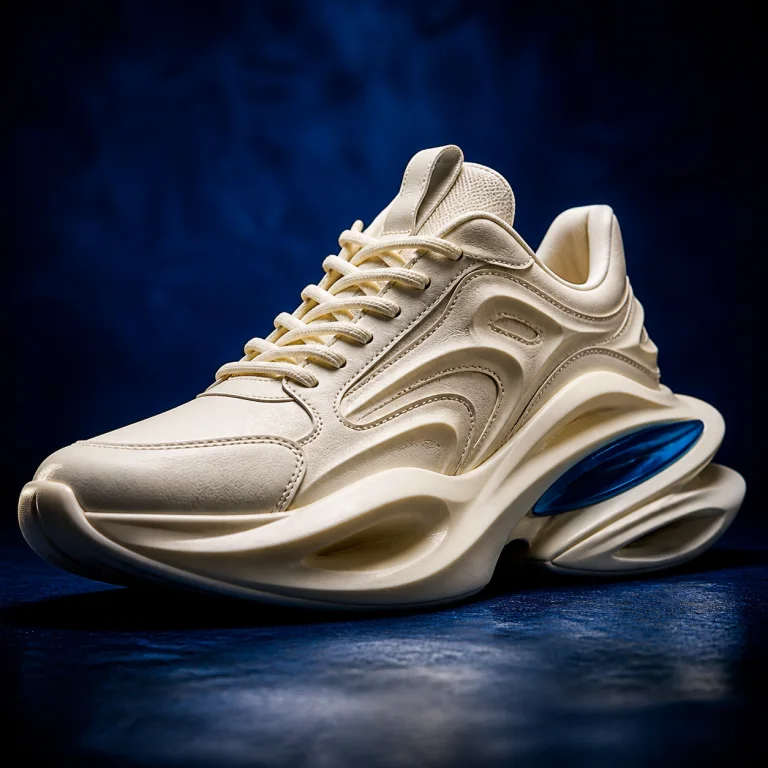 Sculpted sneaker